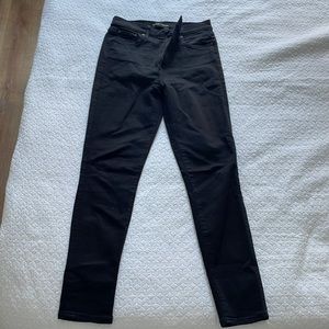 Denim forum black skinny jeans